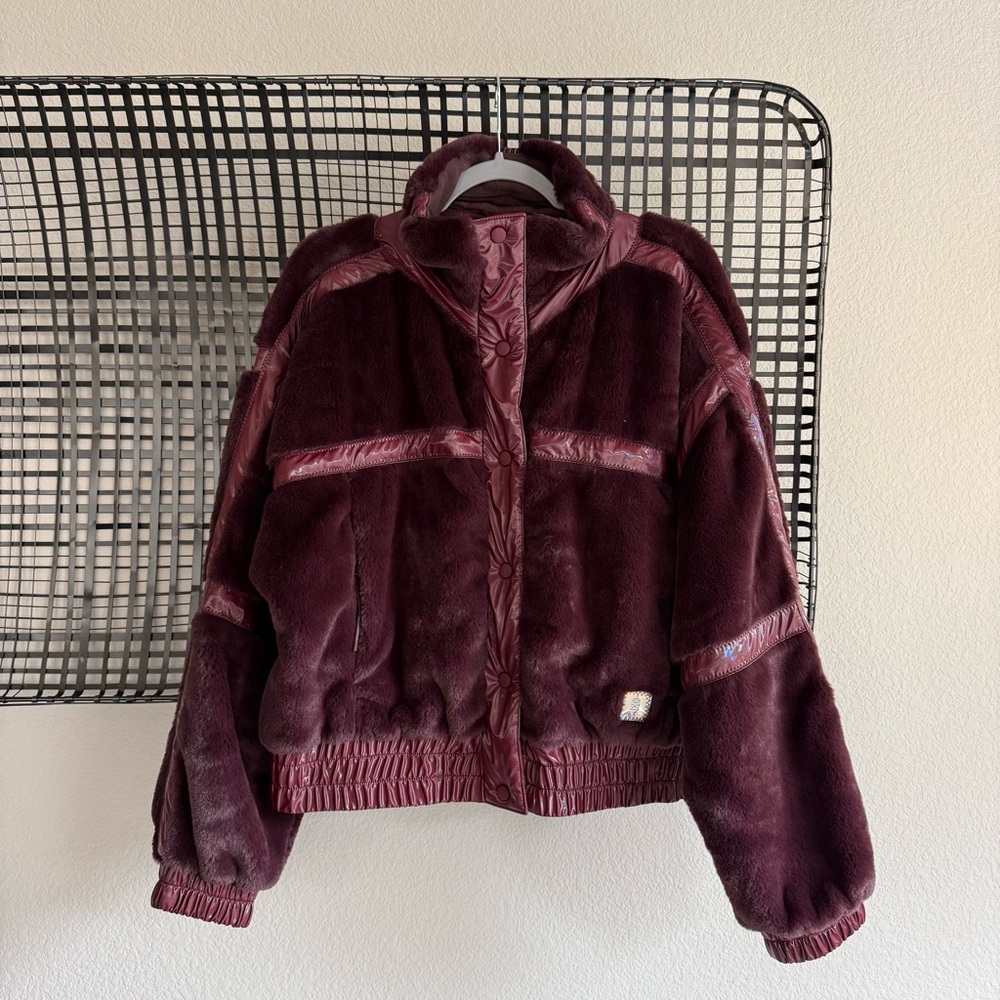 Free people Luxe Livin' Bomber jacket